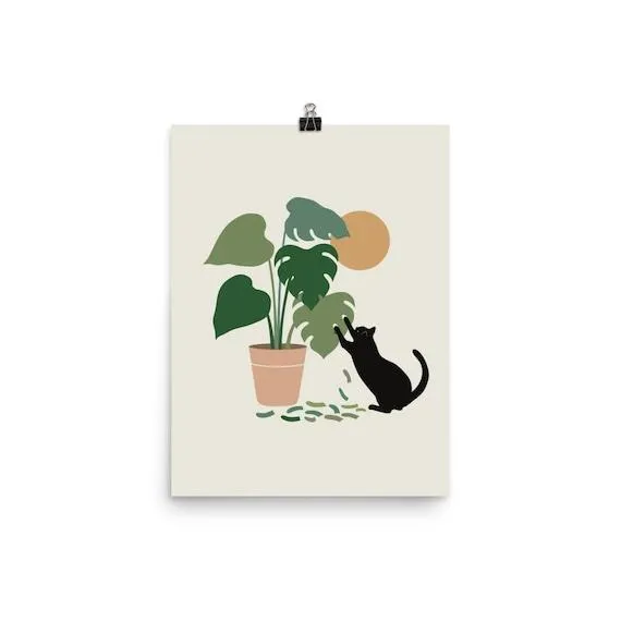 How Cats and Monsteras Become the Perfect Plant Pals: Caring for Your Feline and Your Houseplant image 3